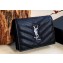 Saint Laurent cassandre flap card case Wallet 530841 Black/Silver
