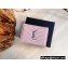 Saint Laurent cassandre flap card case Wallet 530841 Pink
