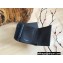 Saint Laurent cassandre Round Zipper Folded Wallet 403723 So Black