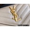 Saint Laurent cassandre Round Zipper Folded Wallet 403723 Beige