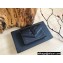 Saint Laurent cassandre small envelope wallet 414404 So Black