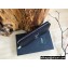 Saint Laurent cassandre zip around Wallet 358094 Black/Silver
