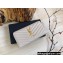 Saint Laurent cassandre zip around Wallet 358094 Beige