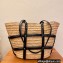 Saint Laurent Panier woven raffia tote Bag 685634