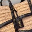 Saint Laurent Panier woven raffia tote Bag 685634