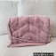 Saint Laurent puffer small chain bag in Wool 577476 Pink