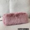 Saint Laurent puffer small chain bag in Wool 577476 Pink