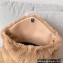 Saint Laurent puffer medium chain bag in Wool 557475 Camel