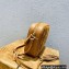 Saint Laurent Lou Camera Bag In Quilted suede 574494 Brown