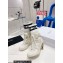 Dior D-zenith heeled Ankle Boots White 2022