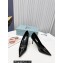 Prada Heel 8.5cm leather iconic triangle logo pumps Brushed Black