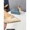 Prada Heel 8.5cm leather iconic triangle logo pumps Brushed Beige