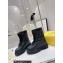 Fendi Signature leather Biker Boots Black 2022