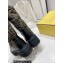 Fendi FF Fabric Ankle boots Brown 2022