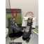 Gucci Heel 9cm Platform 2cm GG ankle boots with buckles 701100 Black/Beige 2022