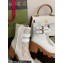 Gucci Heel 6.5cm GG ankle boots with buckles 701100 White 2022