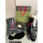 Gucci Heel 6.5cm ankle boots with Double G Brushed Black 2022
