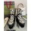 Gucci Heel 6.5cm ankle boots with Double G Python Pattern 2022