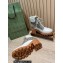 Gucci Heel 6cm Platform 2cm GG ankle boots ‎659691 White 2022