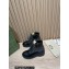 Gucci Heel 6cm Platform 2cm GG ankle boots ‎659691 Black 2022