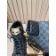 Gucci Heel 6cm Platform 2cm GG ankle boots ‎659691 Black 2022