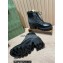 Gucci Heel 6cm Platform 2cm GG ankle boots ‎659691 Black 2022