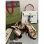 Gucci Heel 7.5cm Sandals with Crystals and Double G Metallic Gold 2022