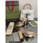 Gucci Heel 10.5cm Sandals with Crystals and Double G Metallic Gold 2022