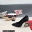 Dolce & Gabbana Heel 10.5cm Pumps with Crystal DG Pop heel Black 2022