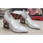 Dolce & Gabbana Heel 10.5cm Pumps with Crystal DG Pop heel White 2022
