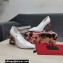 Dolce & Gabbana Heel 10.5cm Pumps with Crystal DG Pop heel White 2022