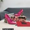 Dolce & Gabbana Heel 10.5cm Pumps with Crystal DG Pop heel Fuchsia 2022