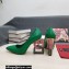 Dolce & Gabbana Heel 10.5cm Pumps with Crystal DG Pop heel Green 2022