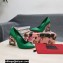 Dolce & Gabbana Heel 10.5cm Pumps with Crystal DG Pop heel Green 2022