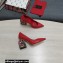 Dolce & Gabbana Heel 10.5cm Pumps with Crystal DG Pop heel Red 2022