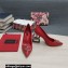 Dolce & Gabbana Heel 10.5cm Logo Pumps with Crystal DG Pop heel Red 2022