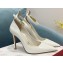 Valentino Heel 10cm Tan-Go Patent Leather pumps White 2022