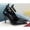 Valentino Heel 10cm Tan-Go Patent Leather pumps Black 2022