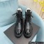 Chanel Chain Lace-Ups ankle boots G39332 Leather/Patent Black 2022