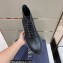 Dior Smooth Calfskin and Oblique Jacquard Explorer Men's Ankle Boots Black 2022