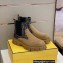 Fendi Men's Ankle Boots Suede Brown 2022