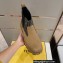 Fendi Men's Ankle Boots Suede Brown 2022