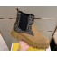 Fendi Men's Ankle Boots Suede Brown 2022