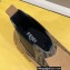 Fendi Men's Ankle Boots Suede Brown 2022