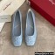 Ferragamo Gancini ballet flats Baby Blue 2022