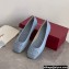 Ferragamo Gancini ballet flats Baby Blue 2022