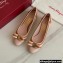 Ferragamo Heel 3.5cm Vara Bow Pumps Nude Pink 2022