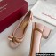 Ferragamo Heel 3.5cm Vara Bow Pumps Nude Pink 2022