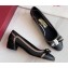 Ferragamo Heel 3.5cm Vara Bow Pumps Black 2022