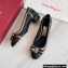 Ferragamo Heel 3.5cm Vara Bow Pumps Black 2022